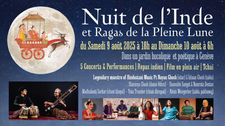 Nuit de l&rsquo;Inde et Ragas de la Pleine Lune 2025