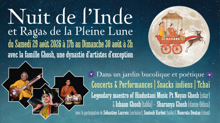 Nuit de l&rsquo;Inde et Ragas de la Pleine Lune 2026