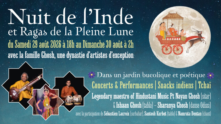 Nuit de l&rsquo;Inde et Ragas de la Pleine Lune 2026
